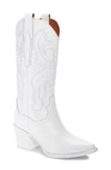 Jeffrey Campbell Dagget Western Boot In White Multi