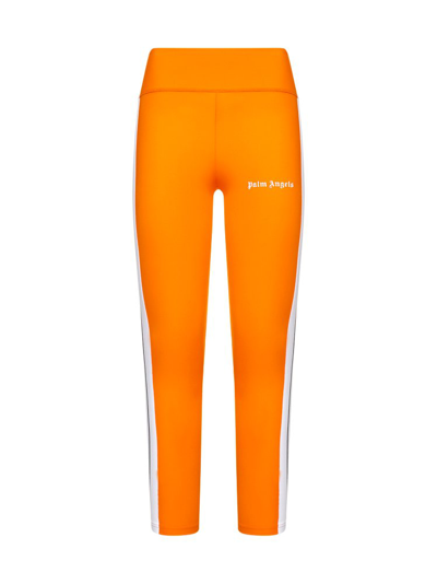 Palm Angels Orange Nylon Sport Leggings