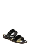 Sam Edelman Women's Haydee Strappy Slide Sandals Women's Shoes In Black Multi