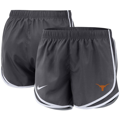 Nike Anthracite Texas Longhorns Team Tempo Performance Shorts