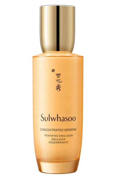 Sulwhasoo Concentrated Ginseng Renewing Emulsion, 4.22 oz