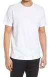 Live Live Crewneck Pima Cotton T-shirt In Whiteout