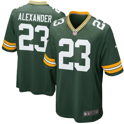 Nike Jaire Alexander Green Green Bay Packers Game Player Jersey