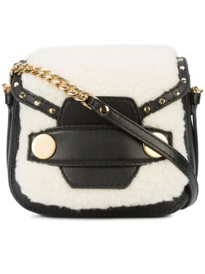 Stella Mccartney Stella Popper Shoulder Bag In Black