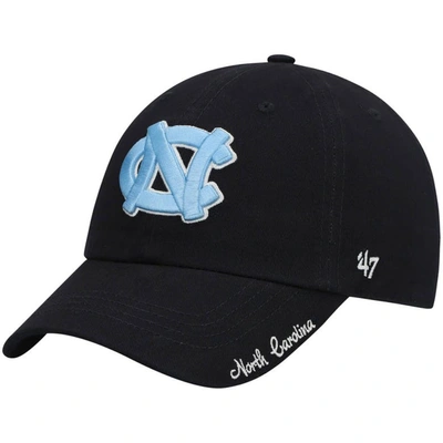 47 ' Navy North Carolina Tar Heels Miata Clean Up Logo Adjustable Hat
