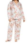 Nordstrom Moonlight Eco Pajamas In Grey Micro Tonal Floral