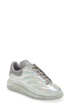 Alexander Mcqueen Oversize Sneaker In Silver/ Grey
