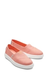 Toms Alpargata Mallow Slip-on Sneaker In Light/ Pastel Orange