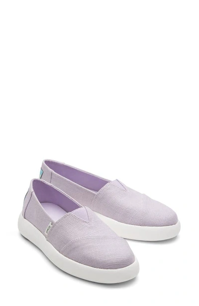 Toms Alpargata Mallow Slip-on Sneaker In Medium Purple/purple