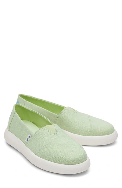 Toms Alpargata Mallow Slip-on Sneaker In Medium Green
