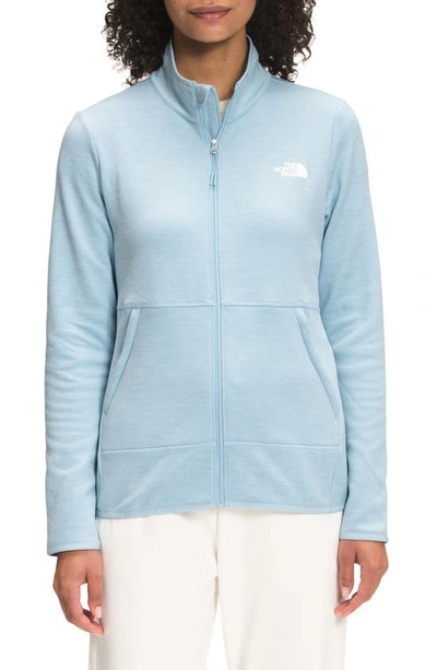 The North Face Canyonlands Full Zip Jacket In Beta Blue Heather