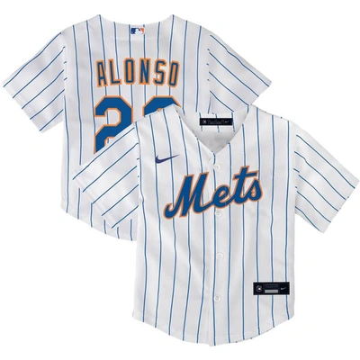 Nike Kids' Toddler  Pete Alonso White New York Mets Home Replica Player Jersey
