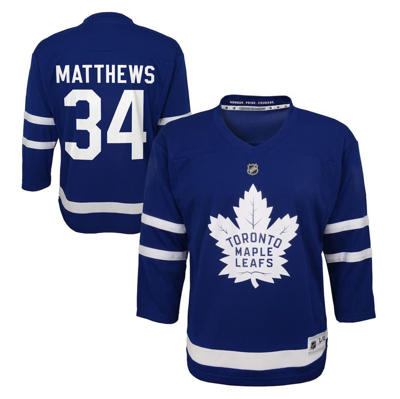 Outerstuff Kids' Preschool Auston Matthews Royal Toronto Maple Leafs Replica Player Jersey