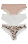 Nude/ White/ Leopard