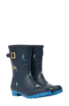Joules 'molly' Rain Boot In Navy/navy