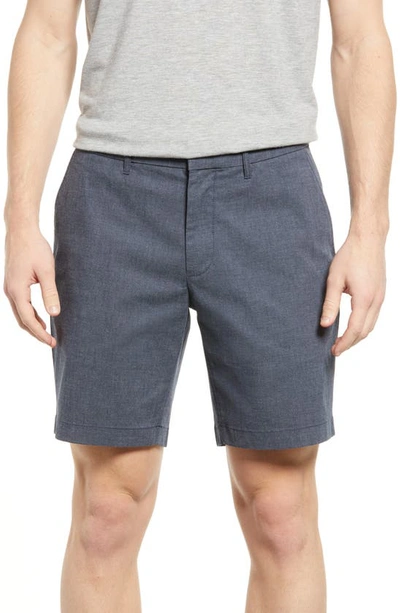 Nordstrom Coolmax® Stretch Chino Shorts In Navy Blazer Heather