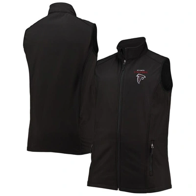 Dunbrooke Black Atlanta Falcons Big & Tall Archer Softshell Full-zip Vest