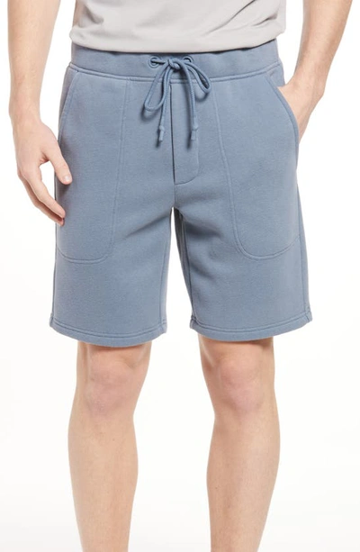 Ugg Ernie Sweat Shorts In Pacific Blue