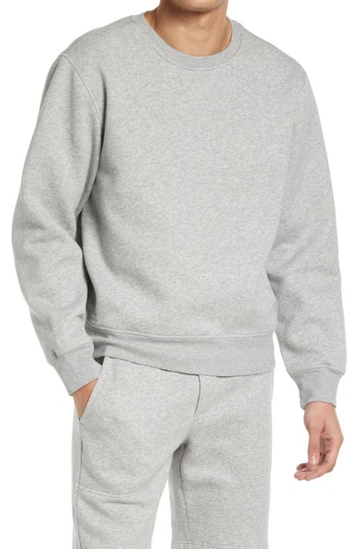 Ugg Topher Crewneck Sweatshirt In Grey Heather