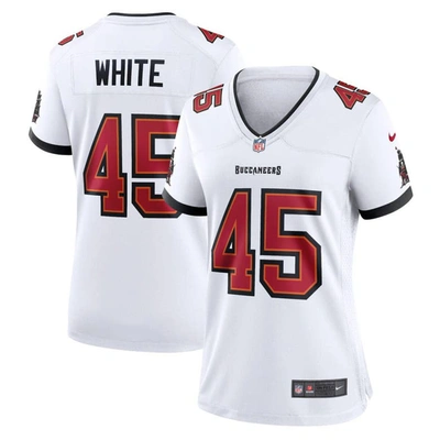 Nike Devin White White Tampa Bay Buccaneers Game Jersey