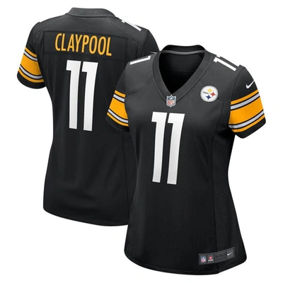 Nike Chase Claypool Black Pittsburgh Steelers Player Game Jersey
