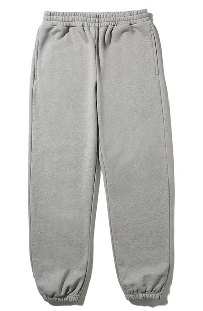 Bts Themed Merch Gender Inclusive Boy With Luv Sweatpants In Medium Grey