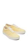 Toms Fenix Canvas Lace-up Sneaker In Yellow