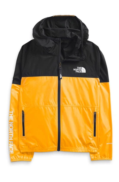 The North Face Kids' Windwall® Windbreaker Jacket In Black