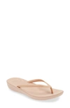 Fitflop Iqushion Flip Flop In Beige Mix