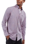 Barbour Merryton Tailored Fit Check Button-down Shirt In Pink