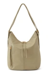 Hobo Merrin Leather Convertible Backpack In Cactus