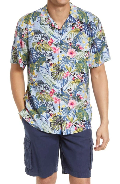 Tommy Bahama X Disney Jungle Jubilee Floral Short Sleeve Button-up
