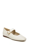 Sam Edelman Women's Michaela Mary Jane Flats Women's Shoes In Bright White