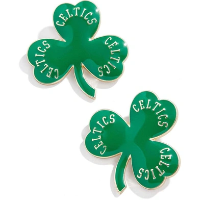 Baublebar Boston Celtics Statement Stud Earrings In Kelly Green