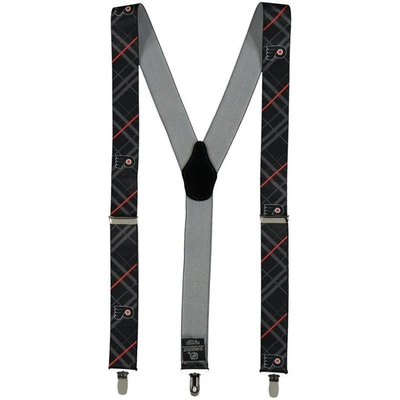 Eagles Wings Black Philadelphia Flyers Suspenders