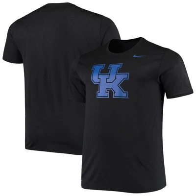 Nike Men's  Black Kentucky Wildcats Big And Tall Legend Primary Logo Performance T-shirt