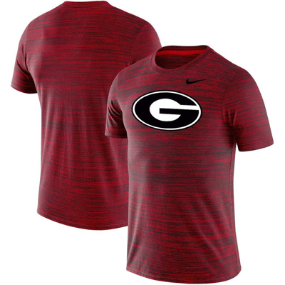 Nike Men's  Red Georgia Bulldogs Big And Tall Velocity Performance T-shirt