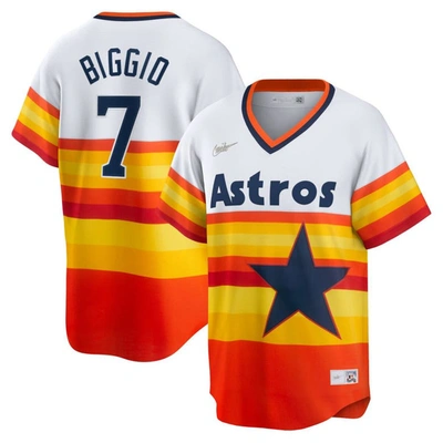 Nike Craig Biggio White Houston Astros Home Cooperstown Collection Player Jersey