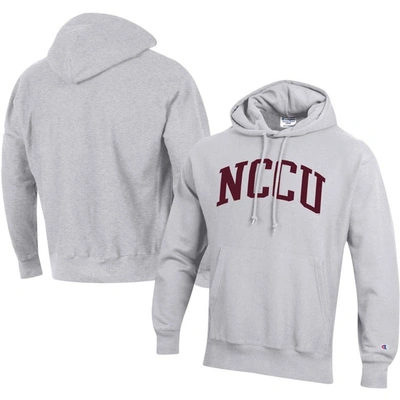 Champion Grey North Carolina Central Eagles Tall Arch Pullover Hoodie