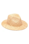 Eugenia Kim Lillian Natural Bao Fedora Hat