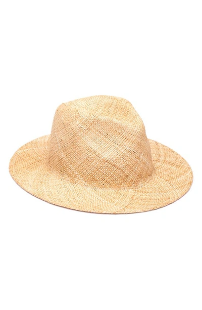 Eugenia Kim Lillian Natural Bao Fedora Hat