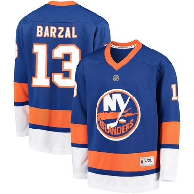 Outerstuff Kids' Youth Mathew Barzal Royal New York Islanders Home Player Replica Jersey