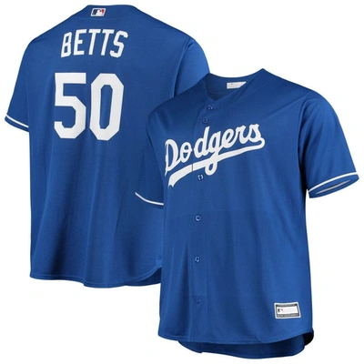Majestic Mookie Betts Royal Los Angeles Dodgers Big & Tall Replica Player Jersey