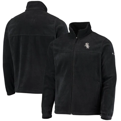 Columbia Black Chicago White Sox Full-zip Flanker Jacket