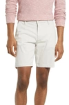 Mavi Jeans Noah Stretch Flat Front Shorts In Oyster Mushroom Twill