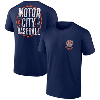 Fanatics Branded Navy Detroit Tigers Iconic Bring It T-shirt