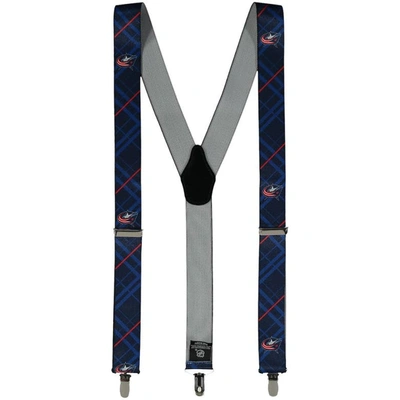 Eagles Wings Blue Columbus Blue Jackets Suspenders