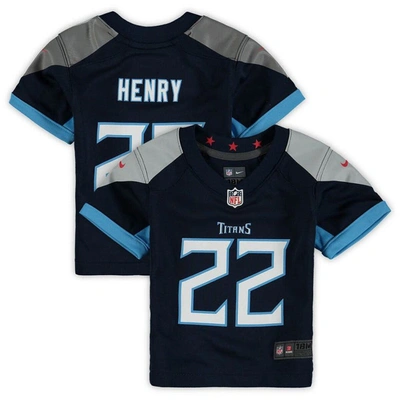 Nike Babies' Infant  Derrick Henry Navy Tennessee Titans Game Jersey