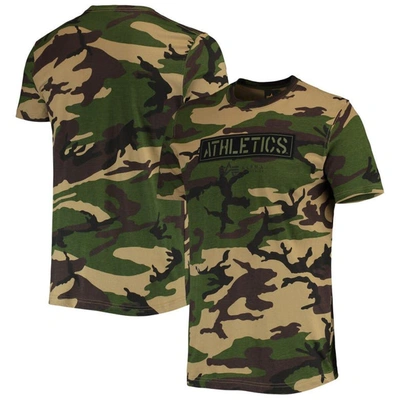 New Era Camo Oakland Athletics Club T-shirt