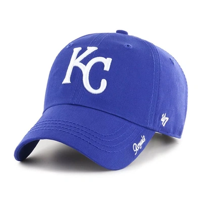 47 ' Royal Kansas City Royals Team Miata Clean Up Adjustable Hat